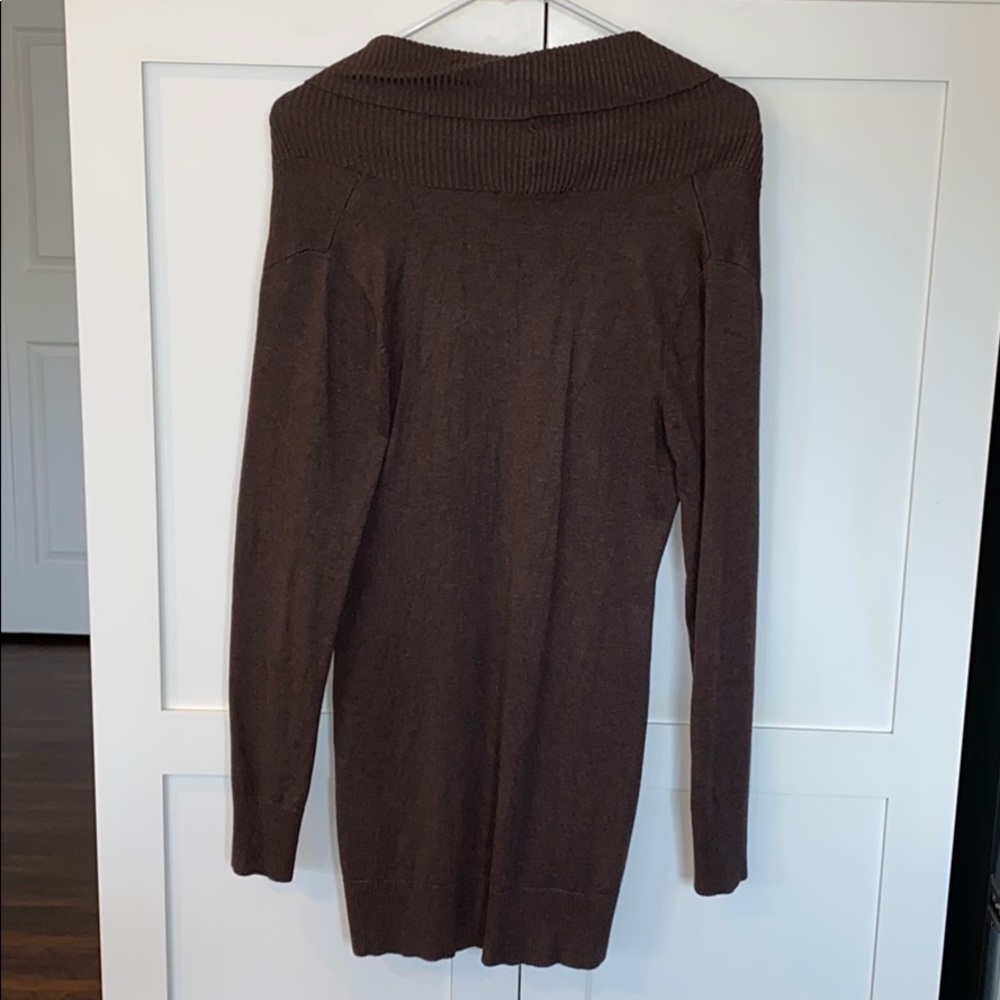 INC Brown Tunic - Picture 2 of 5